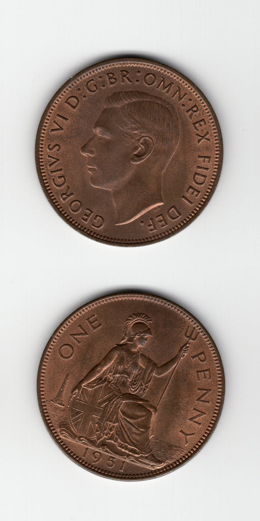 1951 Penny UNC