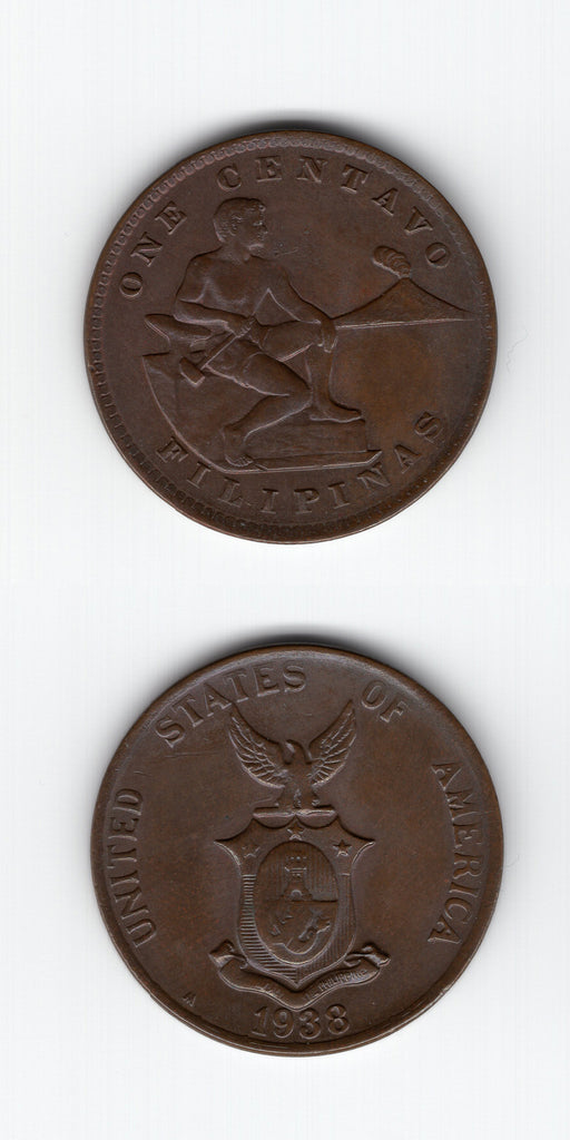 1938 M Phillipines Centavo AEF