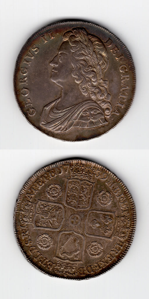 1739 George 11 Crown GEF
