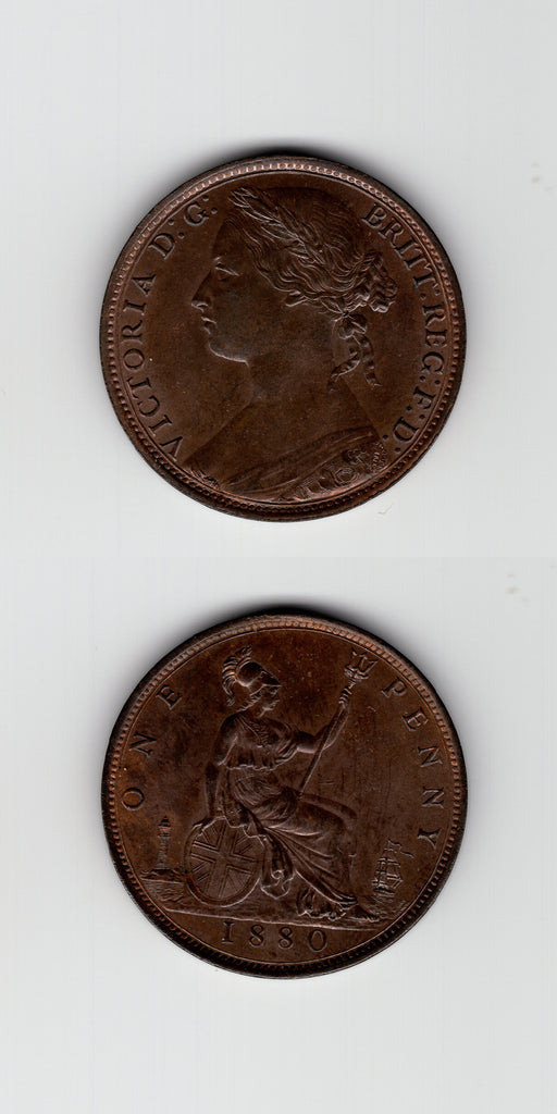 1880 Penny UNC