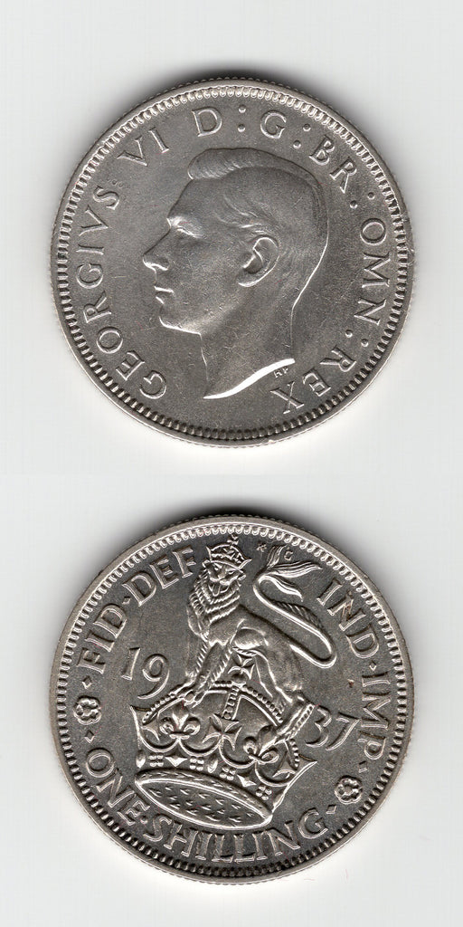 1937 E Shilling UNC/BU