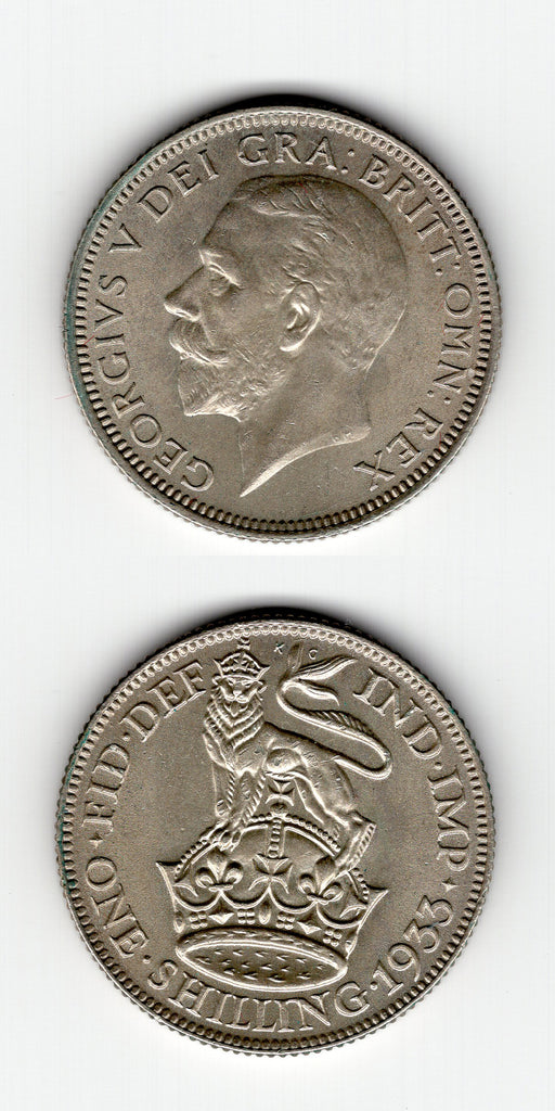 1933 Shilling UNC