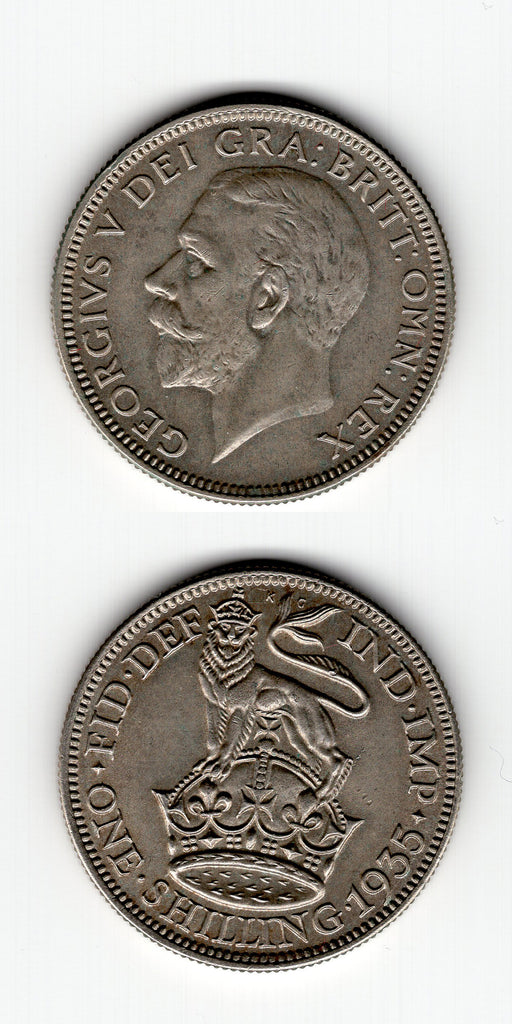 1935 Shilling UNC