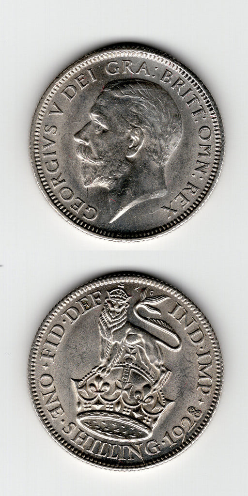 1928 Shilling UNC