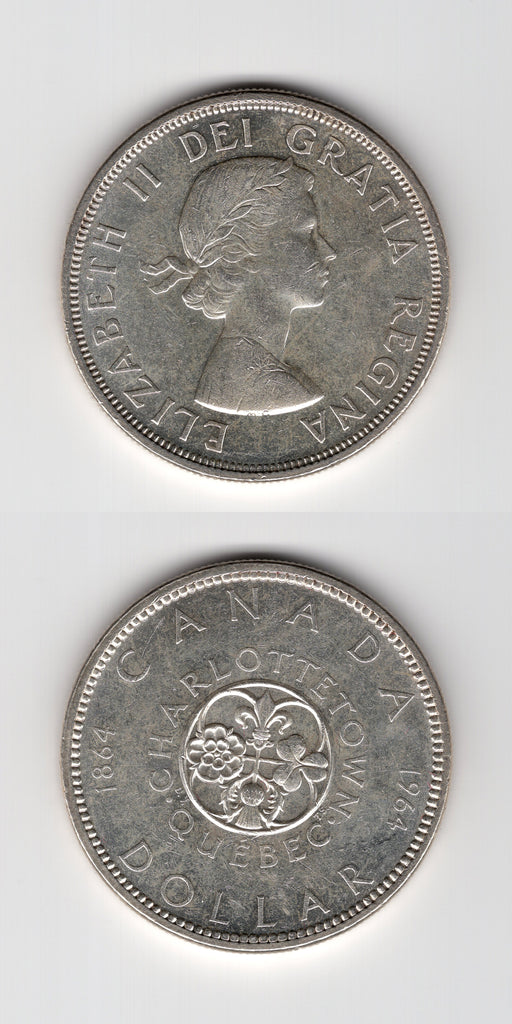 1964 Canada Silver Dollar UNC/BU