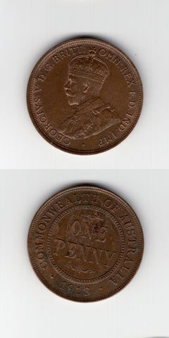 1913 Australia Penny AEF