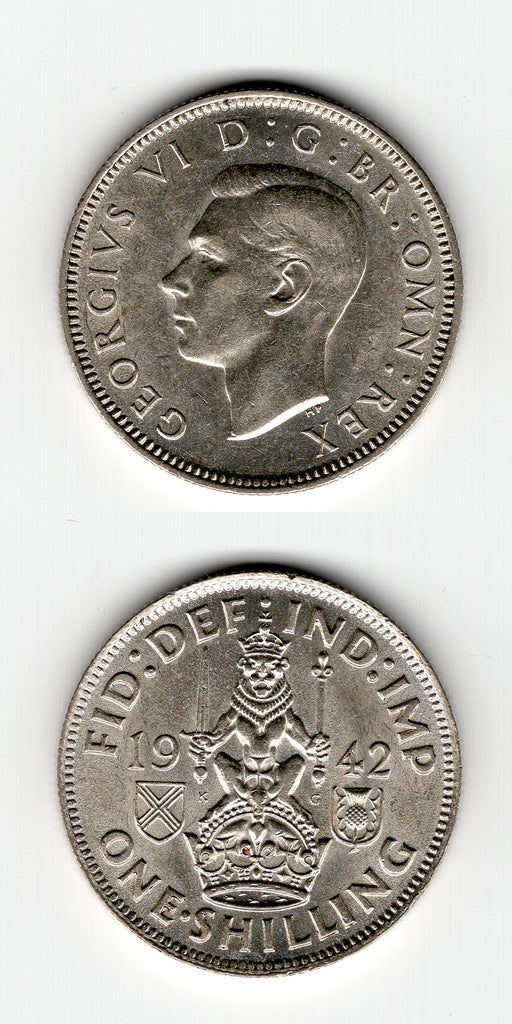 1942 S  Shilling BU