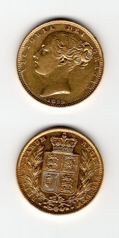 1852 Sovereign AEF/EF