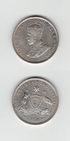 1914 L Australia Florin. AVF