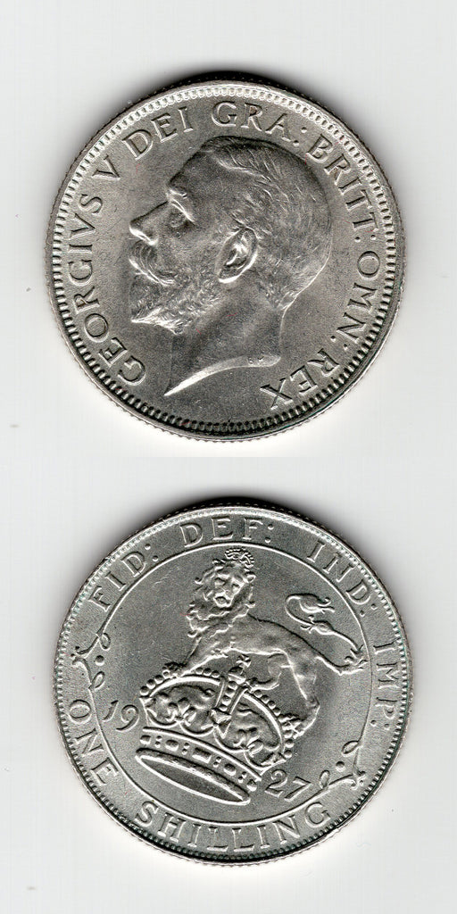 1927 Shilling BU