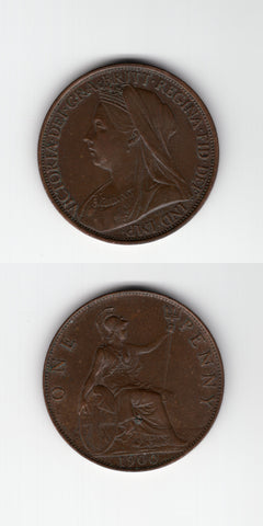 1900 Penny EF