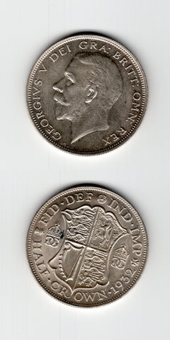 1932 Halfcrown AUNC/UNC