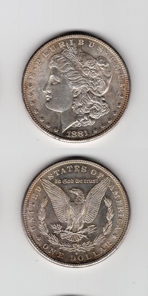 1881 S USA Dollar UNC