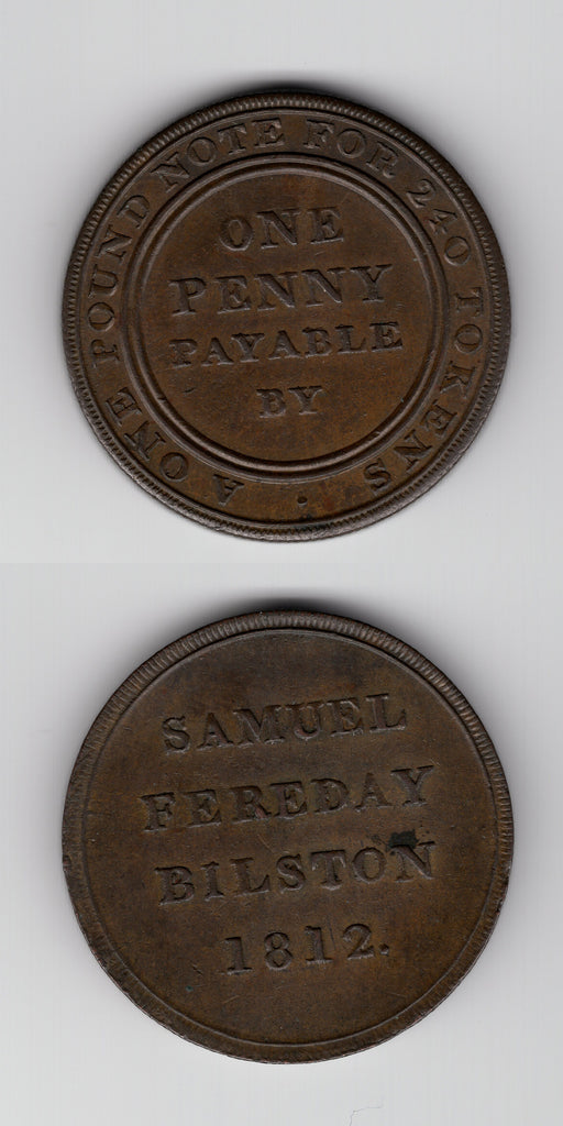 1812 Staffs Bilston Penny Samuel Fereday AEF