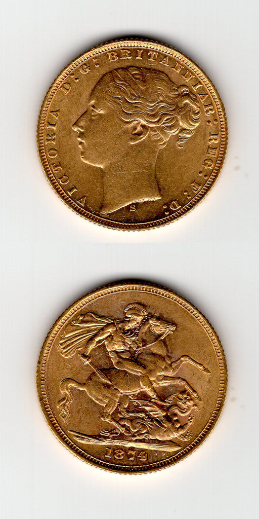 1874 S G & D Sovereign AEF