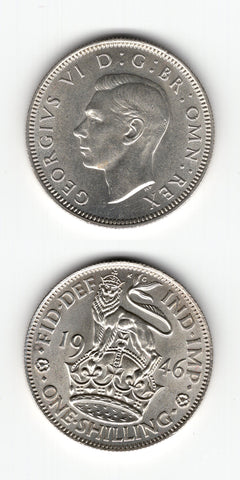 1946 E Shilling UNC/BU