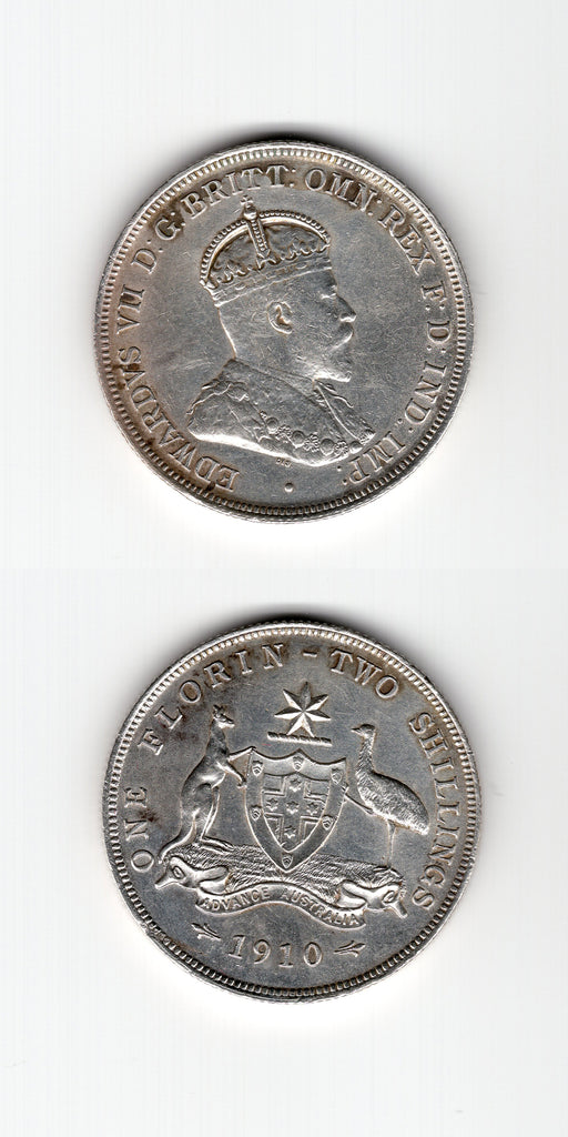 1910 Florin GEF/AUNC