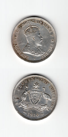 1910 Florin GEF/AUNC