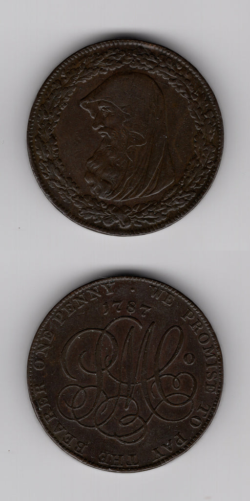 1787 Anglesey Penny AEF