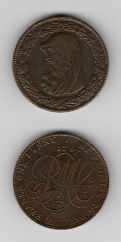 1787 Anglesey Penny EF