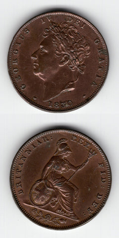 1830 Farthing AEF/EF