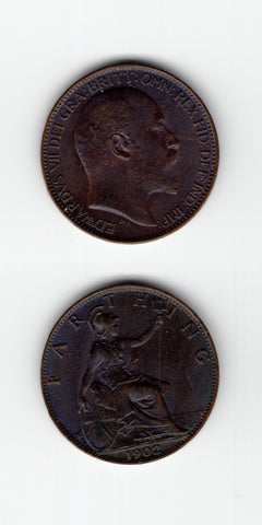 1902 Farthing UNC