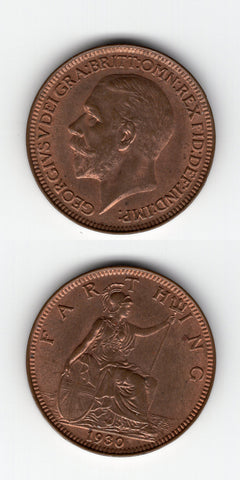 1930 Farthing UNC