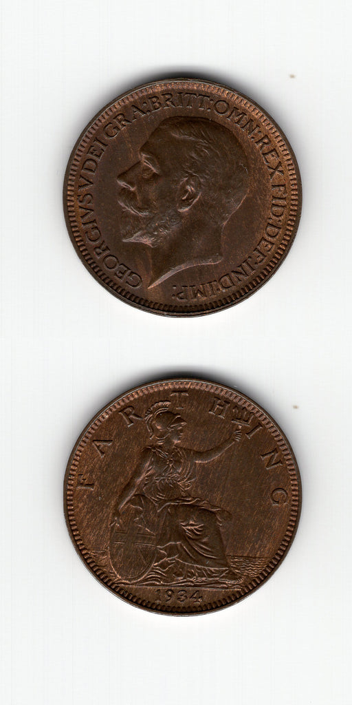 1934 Farthing UNC