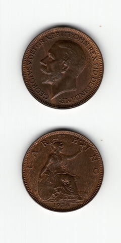 1934 Farthing UNC