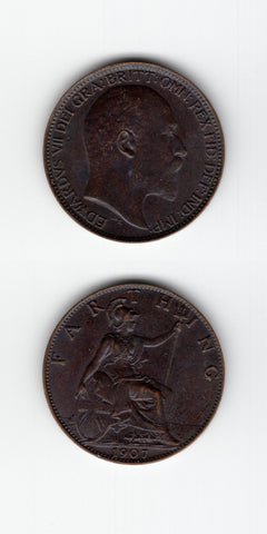 1907 Farthing UNC