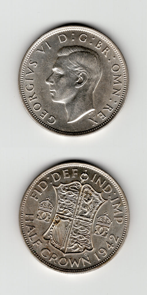 1942 Halfcrown UNC