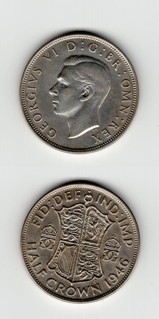 1946 Halfcrown AUNC