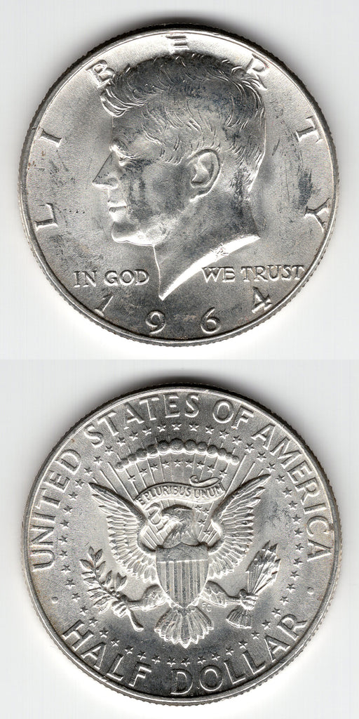 1964 USA Silver Half Dollar BU
