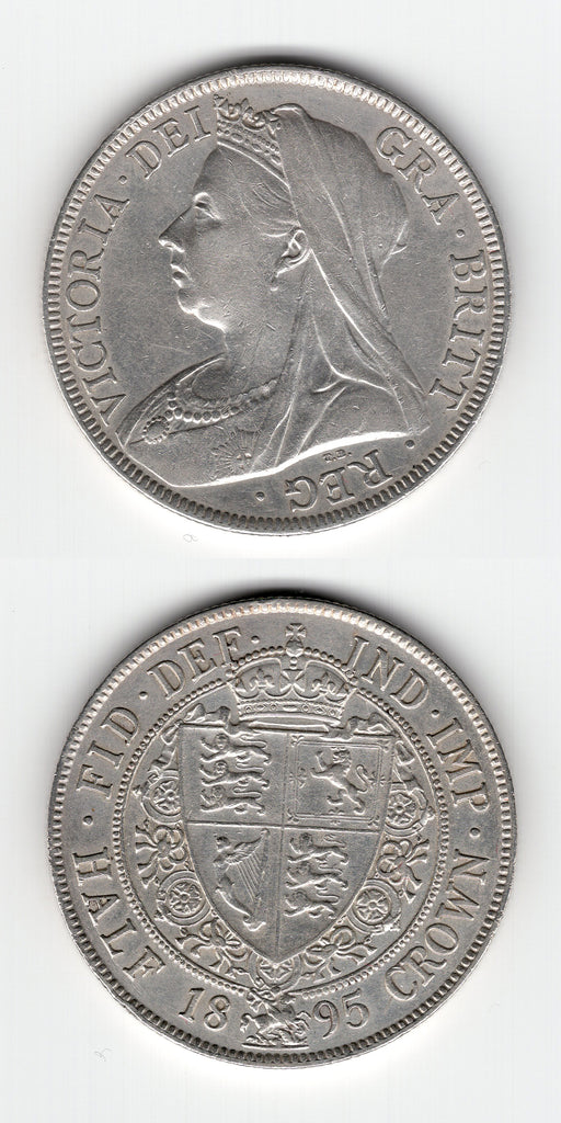 1895 Halfcrown GEF/UNC