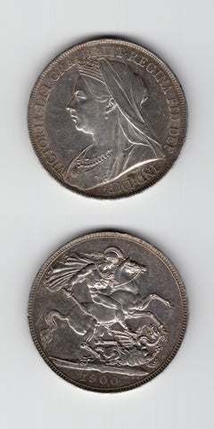 1900 Crown AUNC/UNC
