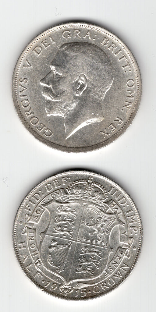 1915 Halfcrown AUNC/UNC