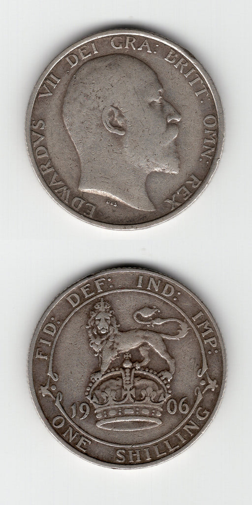 1906 Shilling VF
