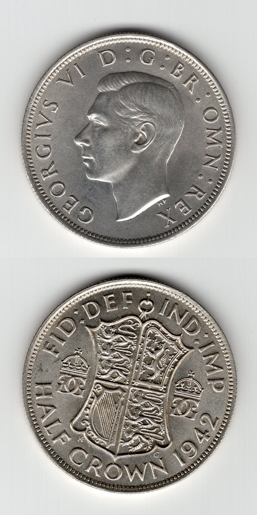 1942 Halfcrown BU