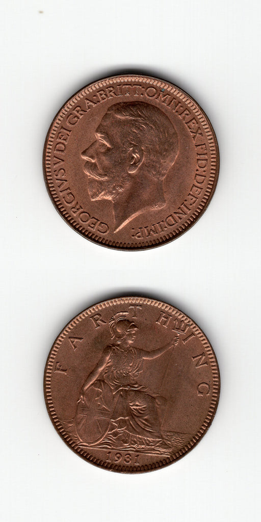 1931 Farthing UNC/BU