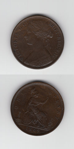 1869 Penny AEF