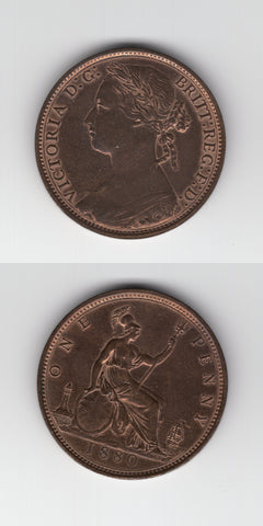 1880 Penny UNC