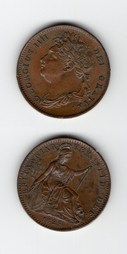 1825 Farthing UNC