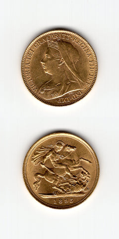 1895 Half Sovereign AEF