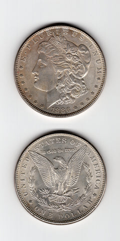 1886 USA Dollar UNC