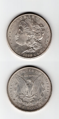 1898 USA Silver Dollar UNC