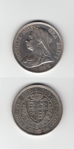 1896 Halfcrown UNC