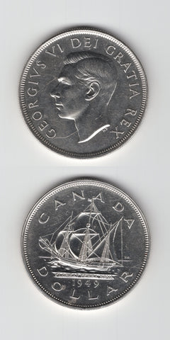 1949 Canada Dollar AEF/EF