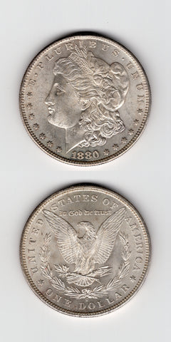 1880 S Silver Dollar UNC/BU