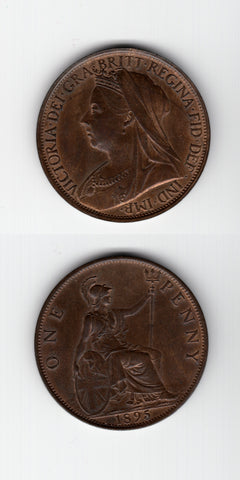 1895 Penny EF/GEF