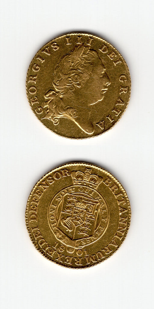 1801 George 111 Half Guinea AEF/EF